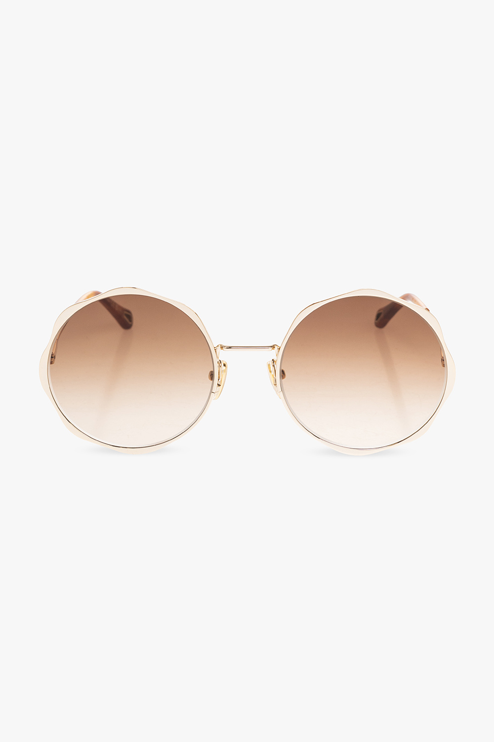 Round on sale chloe sunglasses